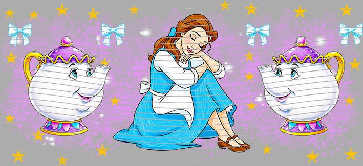 16oz Disney style-D-780